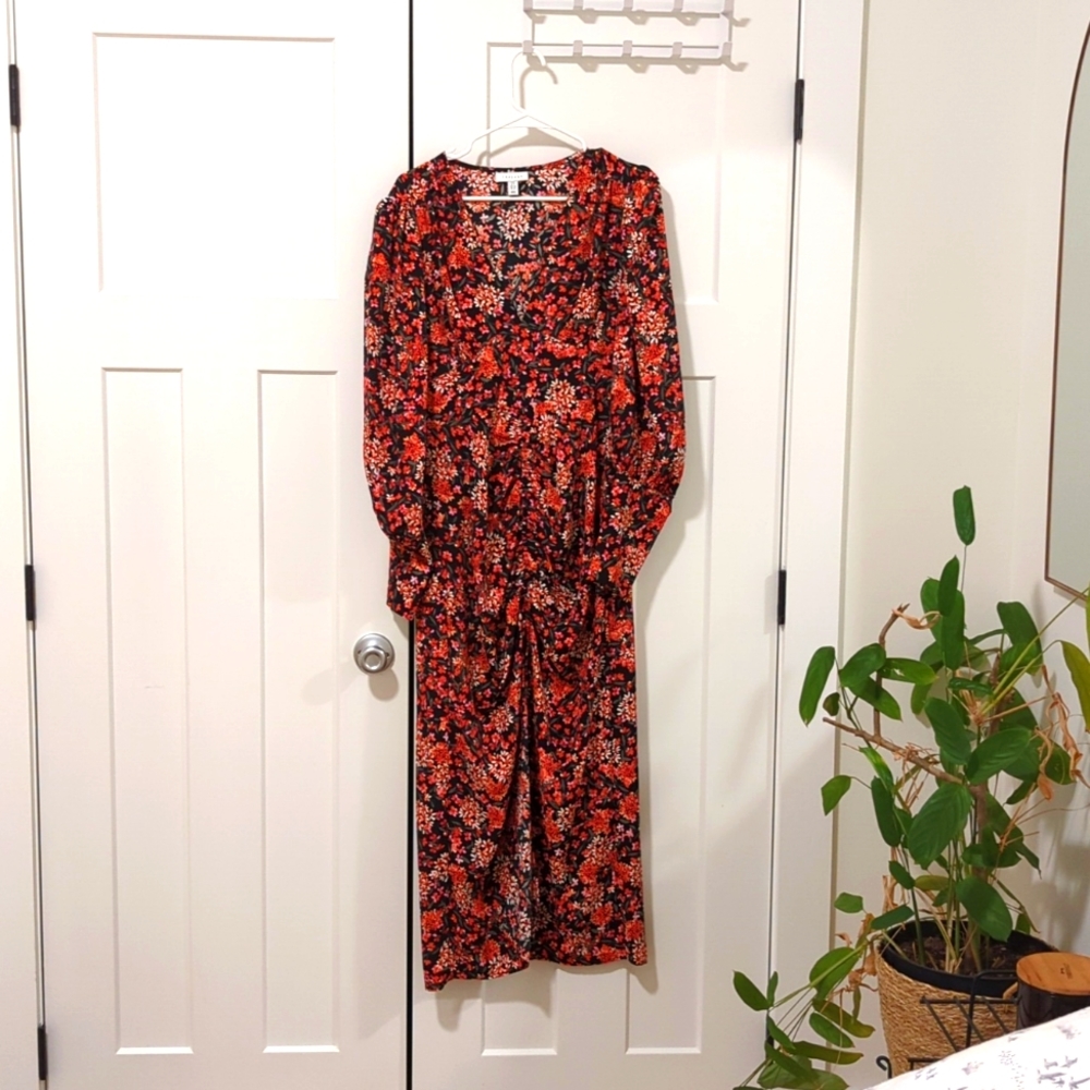 Topshop floral dress, 10 Tall, never worn